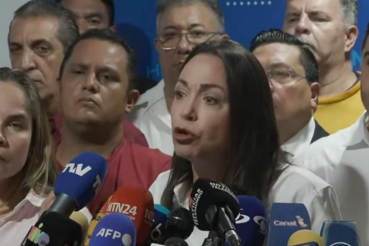 María Corina Machado reacciona a la embestida en su contra: «El régimen quiere cerrar el camino al cambio»