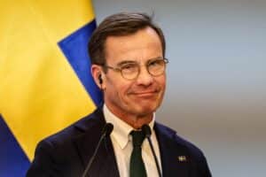 Ulf Kristensson, primer ministro sueco. Europa Press.