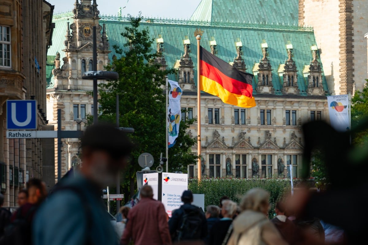 La Policía alemana no podrá desplegar la bandera nacional para mantener la «neutralidad»