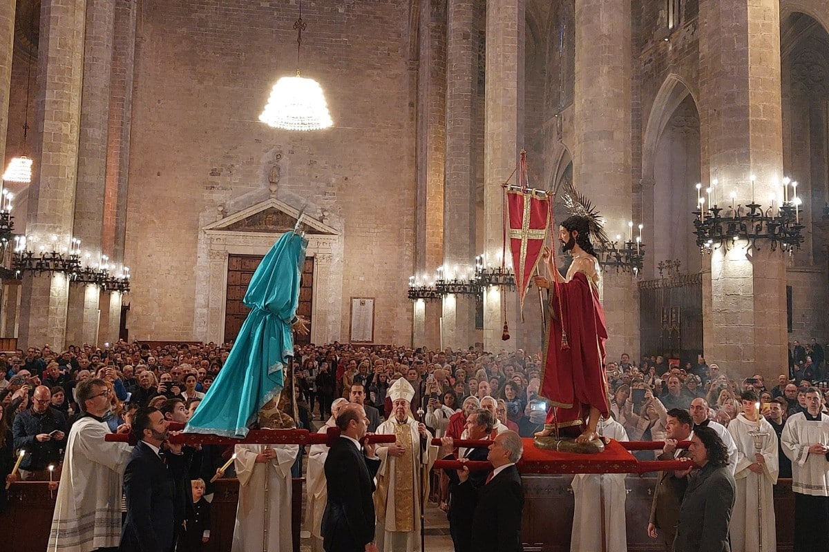 Mallorca | El obispo Taltavull pide en la misa Pascua lanzar un grito a favor de la vida y contra la «cultura de la muerte»