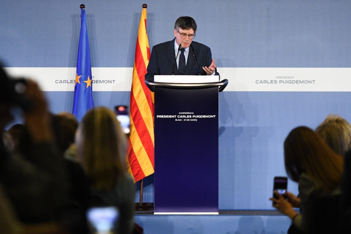 Puigdemont anuncia que será el candidato de Junts en las elecciones catalanas para «culminar» el proceso de «independencia»