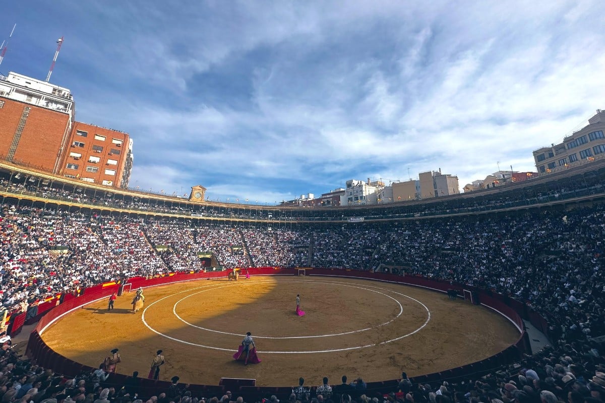 Los toros reúnen a 90.000 espectadores en las Fallas de Valencia