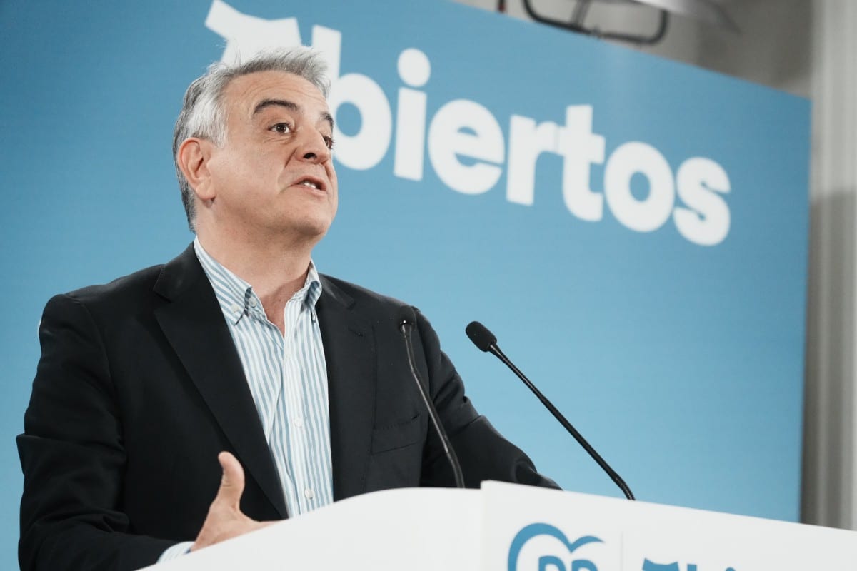 El PP no descarta apoyar un Gobierno de PNV y PSOE vasco. Imagen del presidente del PP vasco, Javier de Andrés, Europa Press.