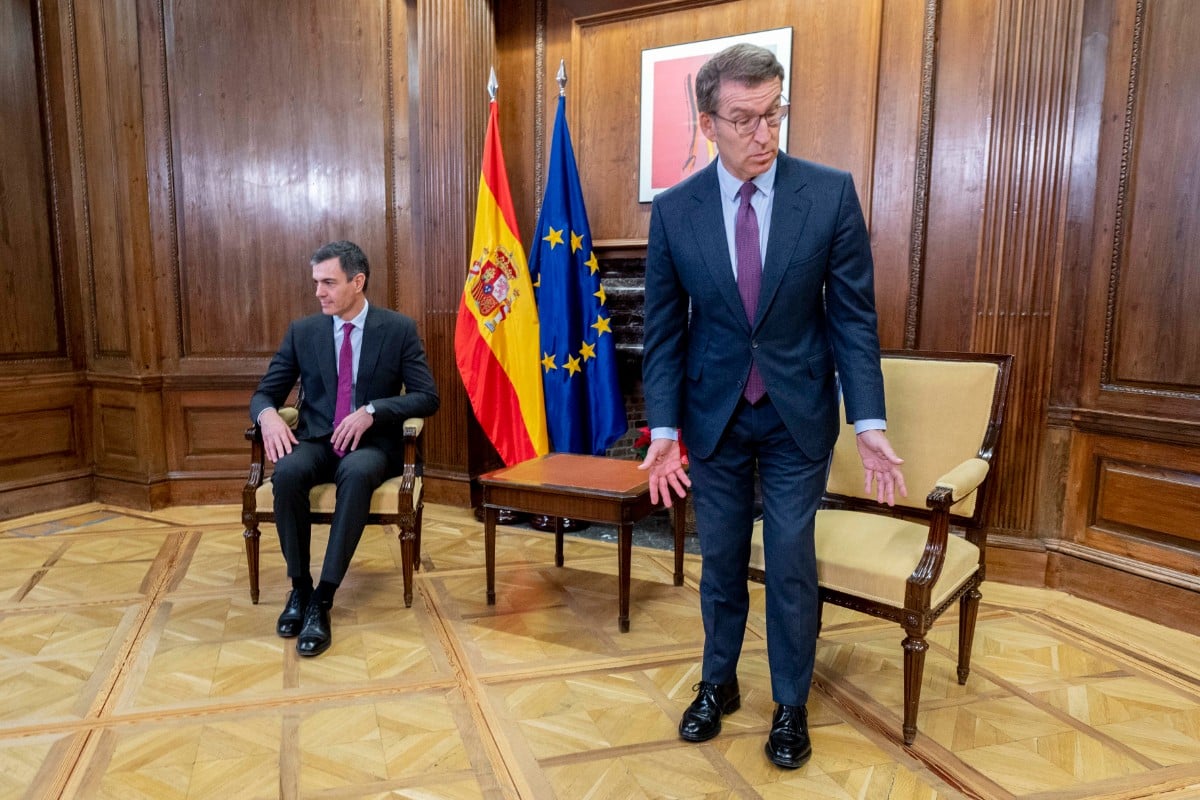 Pedro Sánchez y Alberto Núñez Feijoo.