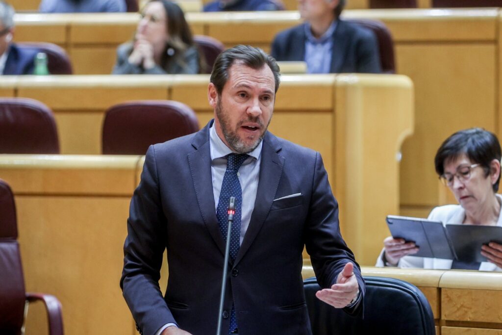 Ministro de Transportes y Movilidad Sostenible, Óscar Puente