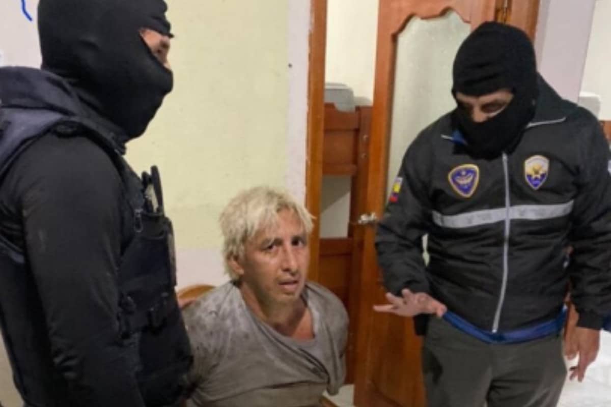 La Policía de Ecuador detiene a uno de los cabecillas de la banda criminal ‘Los Lobos’