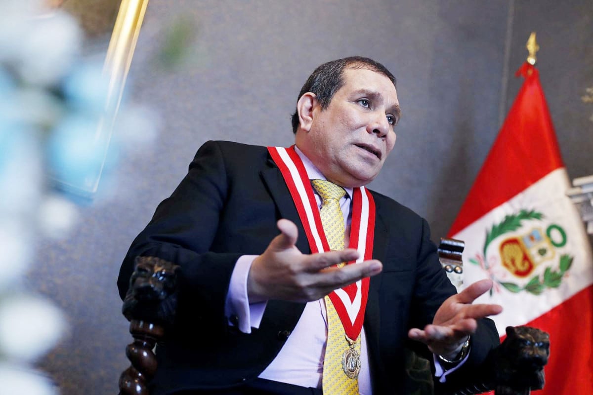 El presidente del Poder Judicial de Perú plantea considerar a integrantes del crimen organizado como terroristas