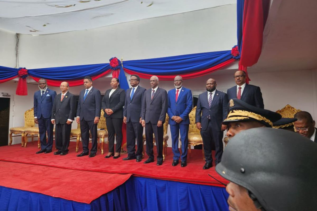 El Consejo Presidencial de Transición de Haití toma posesión con el reto de estabilizar el país hasta 2026