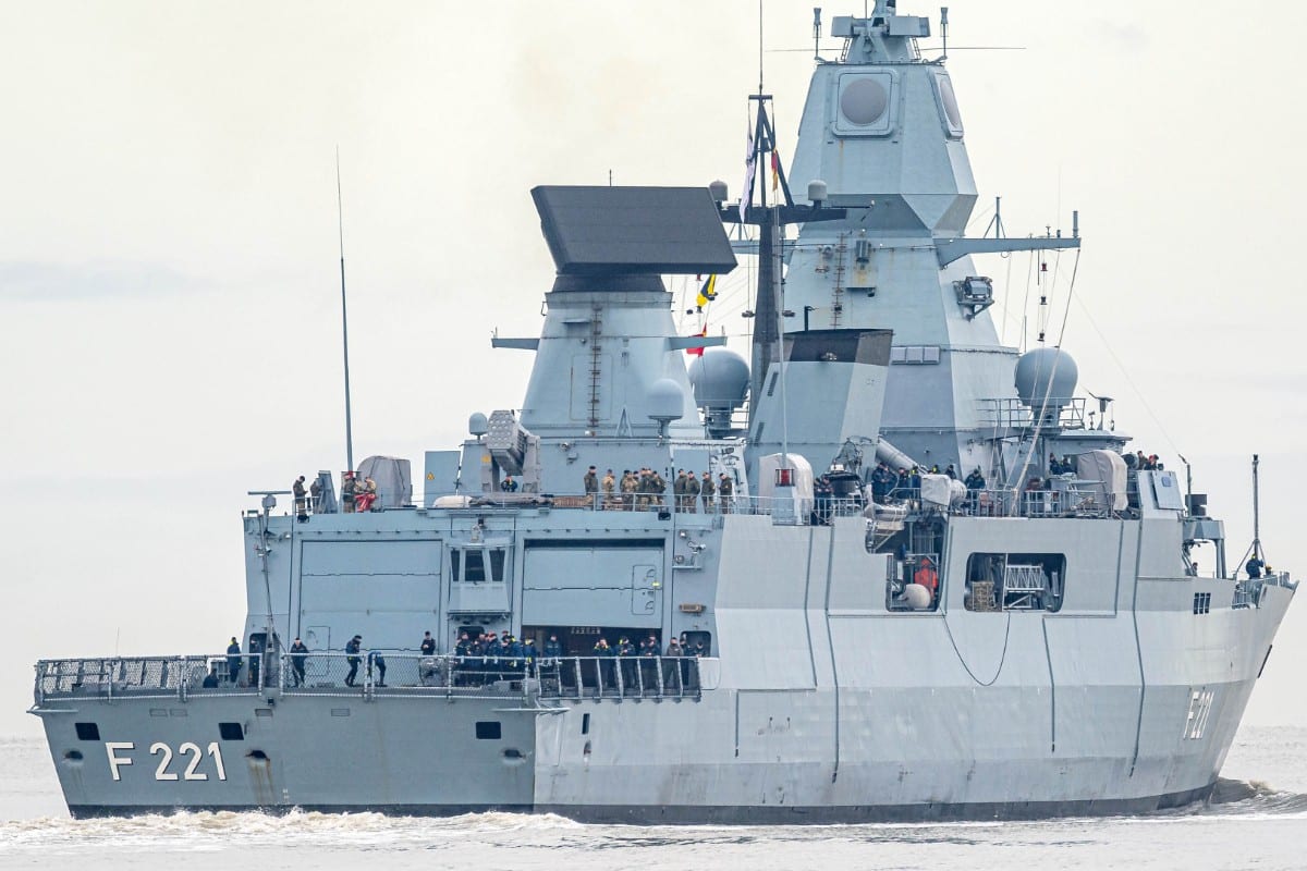 Alemania inicia el repliegue de la fragata enviada al mar Rojo para contener los ataques hutíes