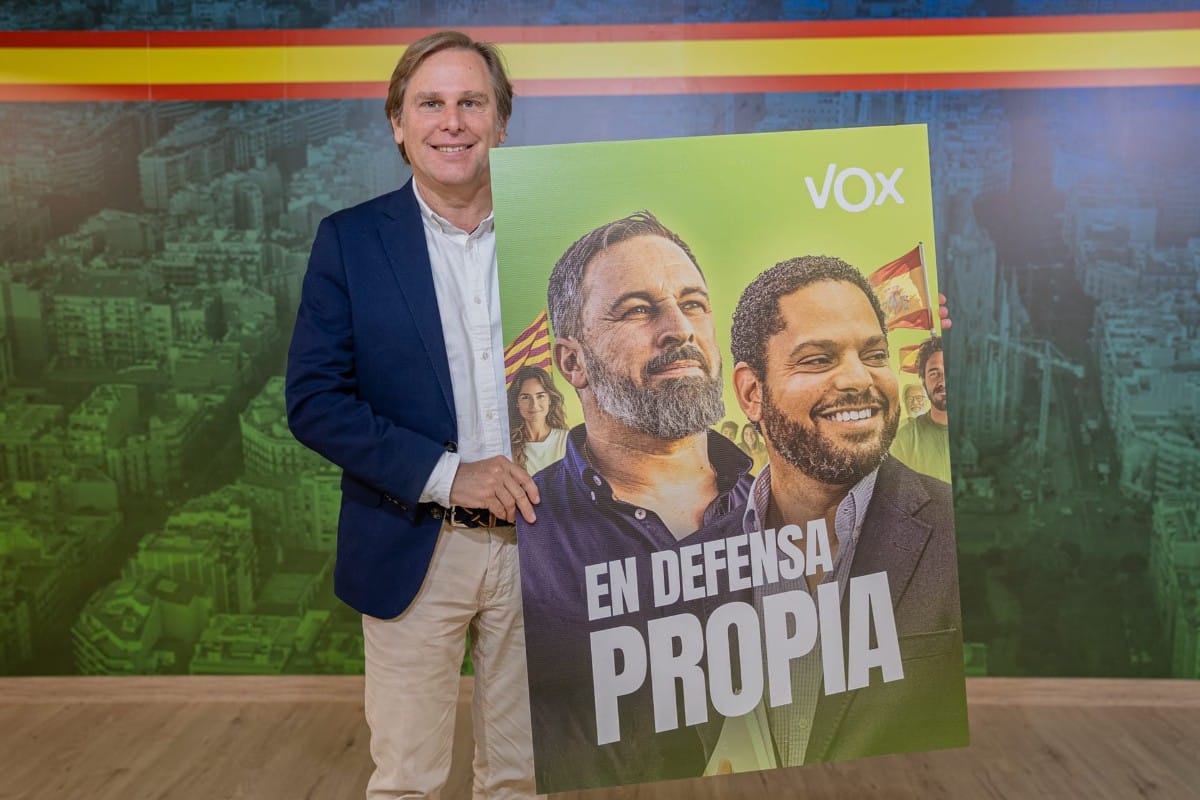 VOX presenta su lema para las elecciones catalanas del 12 de mayo: «En defensa propia. Para que Cataluña vuelva a ser Cataluña»
