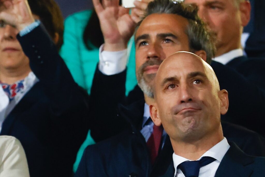Rubiales y sus directivos de la RFEF inscribieron la sede de la empresa de las mordidas en un edificio ruinoso. Imagen de archivo, Europa Press.
