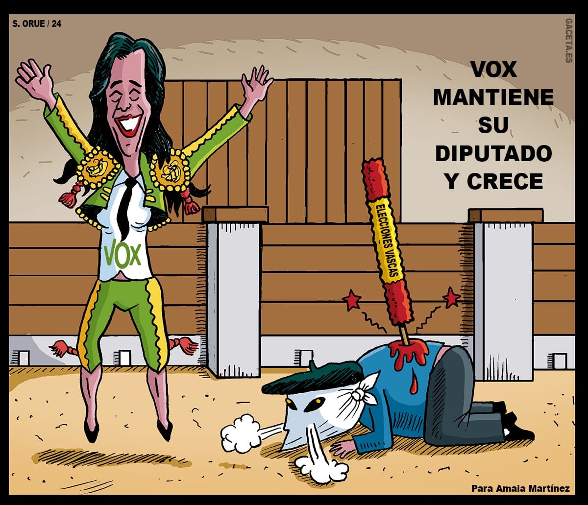 VOX crece en el País Vasco mientras Bildu rompe su techo