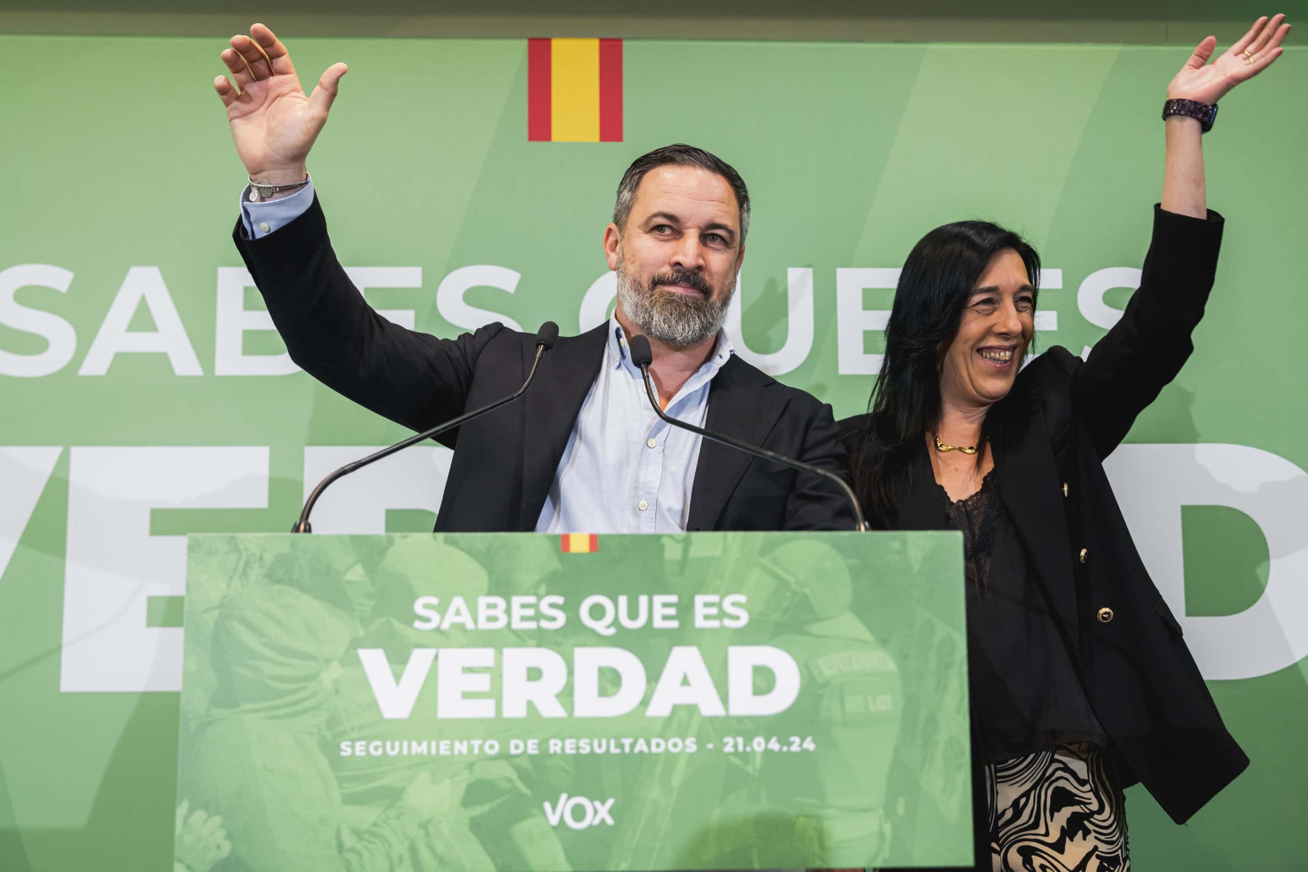 Abascal lamenta que ETA y el separatismo hayan ganado las elecciones pero subraya: «Los votos a VOX son la semilla de la reconquista de esta tierra»