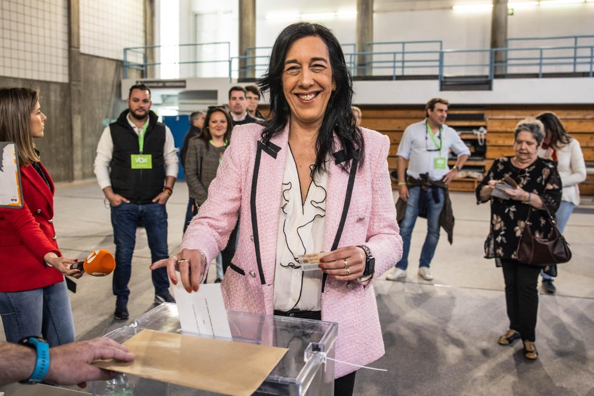 La candidata de VOX, Amaia Martínez, afirma que es posible una región vasca «sin el yugo del separatismo»