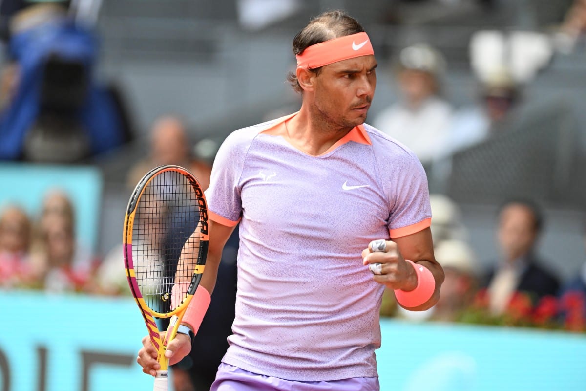 Nadal supera al argentino Cachín y pasa a octavos del Madrid Open