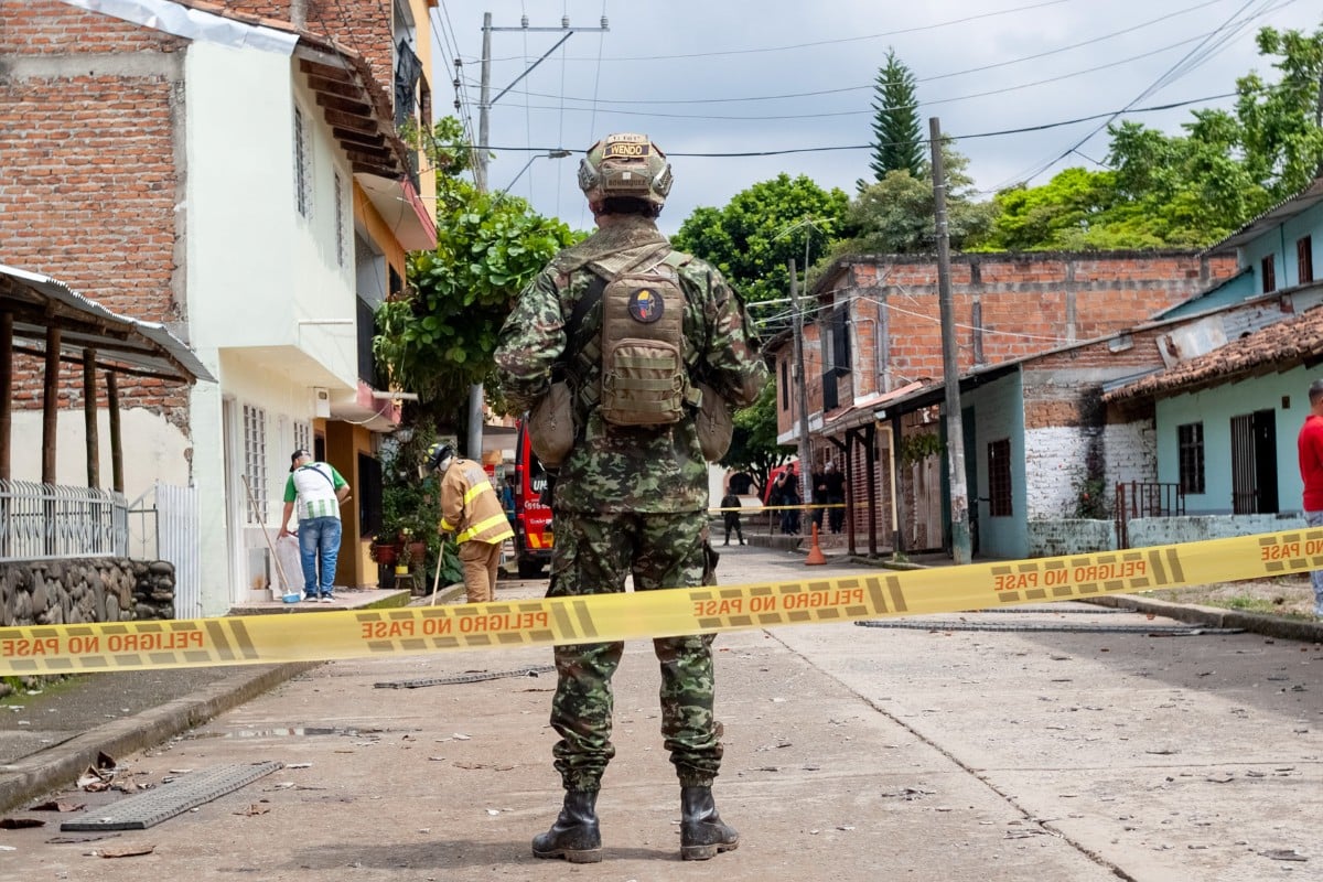 Al menos cinco heridos en un atentado bomba de las disidencias de las FARC en Colombia