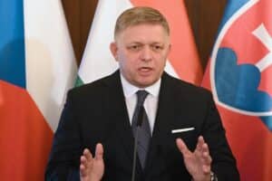 El primer ministro de Eslovaquia, Robert Fico. EP.