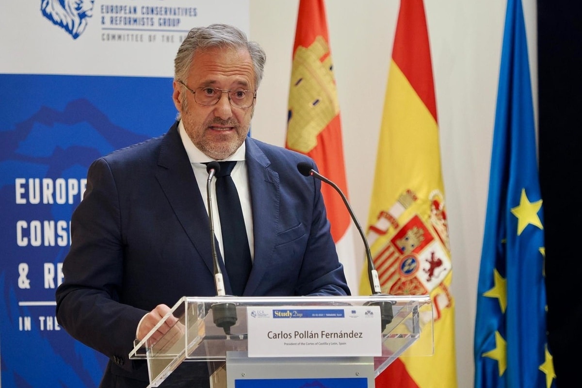 Pollán (VOX) asegura que la Ley de Concordia de Castilla y León seguirá su trámite pese a las «injerencias del Gobierno de Sánchez»