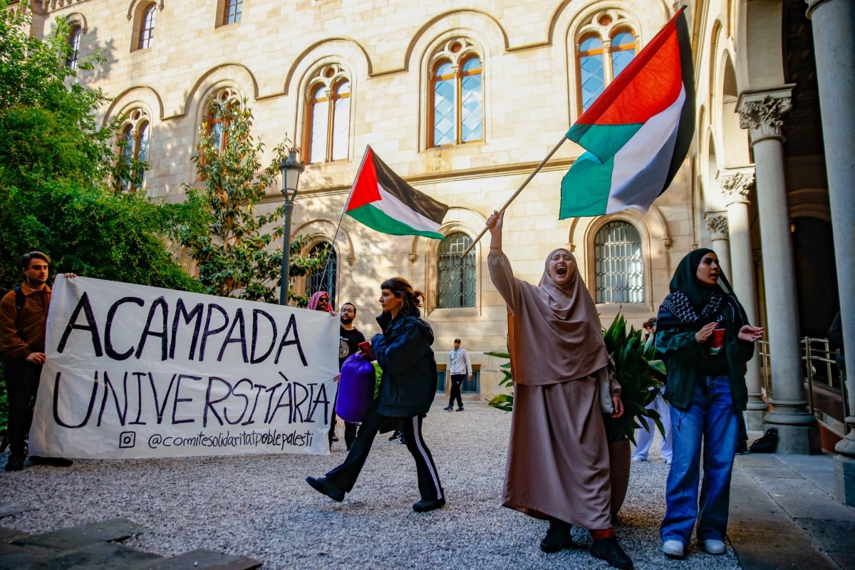 Las protestas pro-Hamás se extienden a las universidades europeas