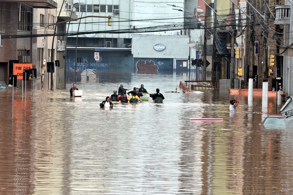 Ascienden a al menos 116 los muertos por las inundaciones en el sur de Brasil