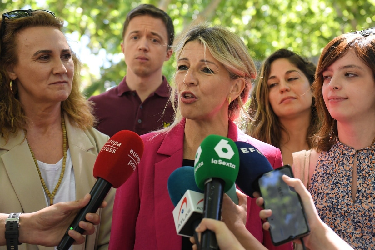 Yolanda Díaz estudia tomar medidas contra RTVE: «Han convertido Eurovisión en propaganda de un genocidio»