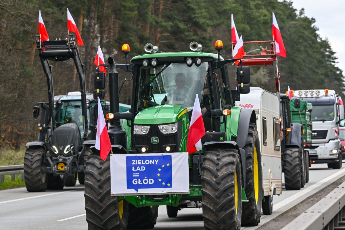 Agricultores polacos inician una huelga de hambre en protesta por el Pacto Verde: «Es nuestra ruina»