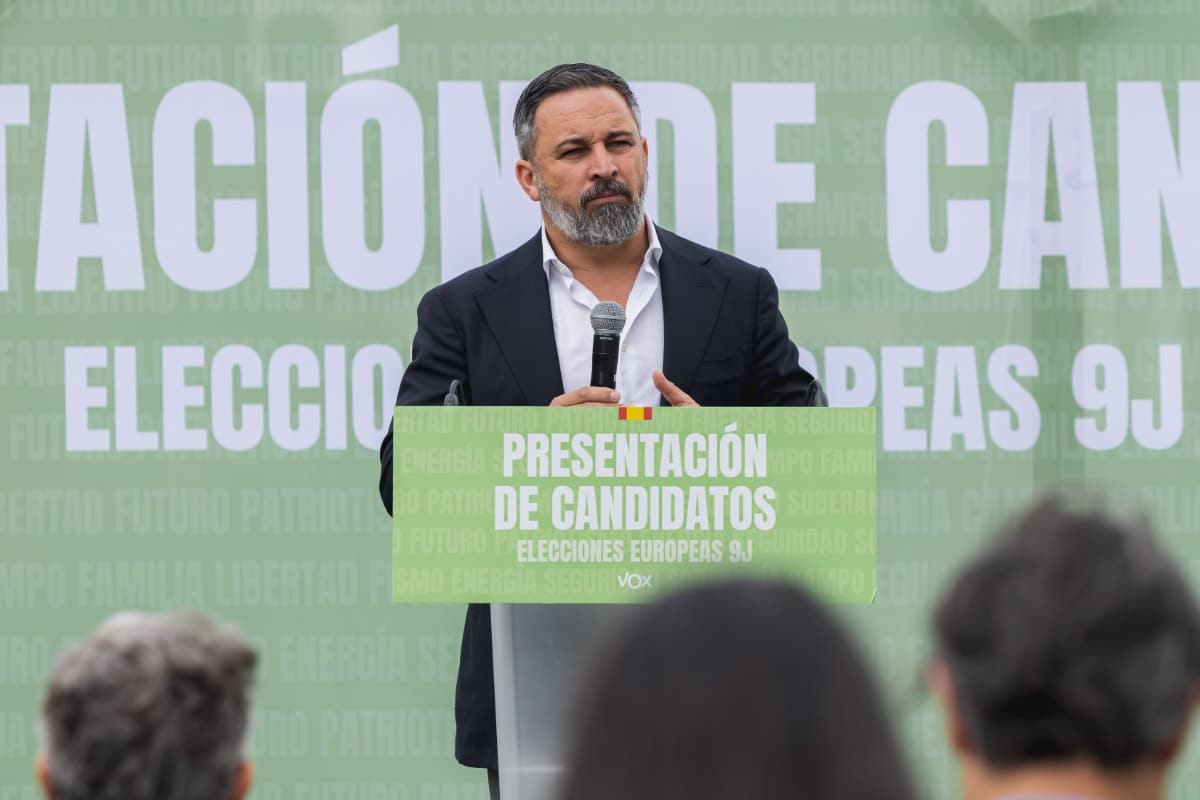 Abascal recuerda que el Parlamento Europeo afronta el 9J un «cambio histórico» y denuncia la coalición PP-PSOE para imponer la Agenda 2030