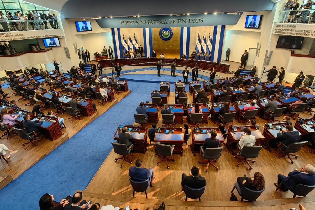 El Congreso de El Salvador, controlado por el partido de Bukele, inaugura una nueva legislatura
