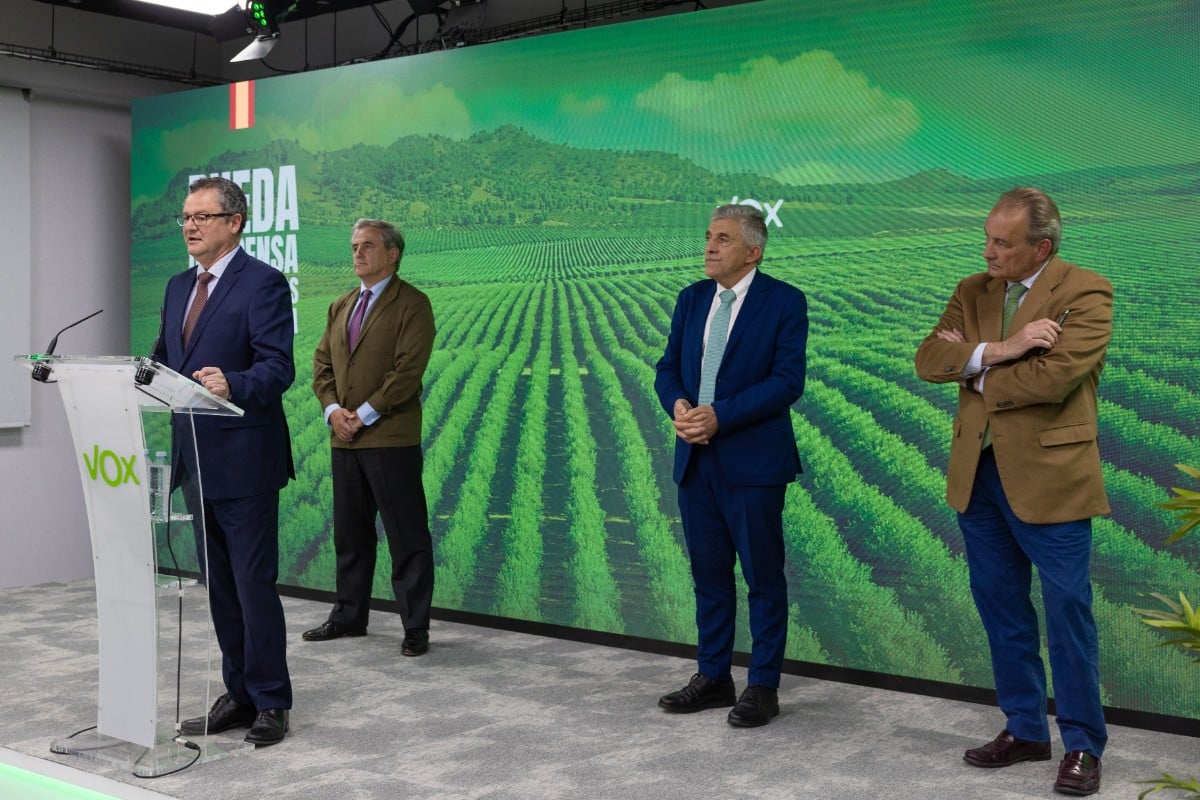 Los consejeros de Agricultura de VOX exigen un «cambio radical» en todas las políticas europeas que afectan a los agricultores y ganaderos
