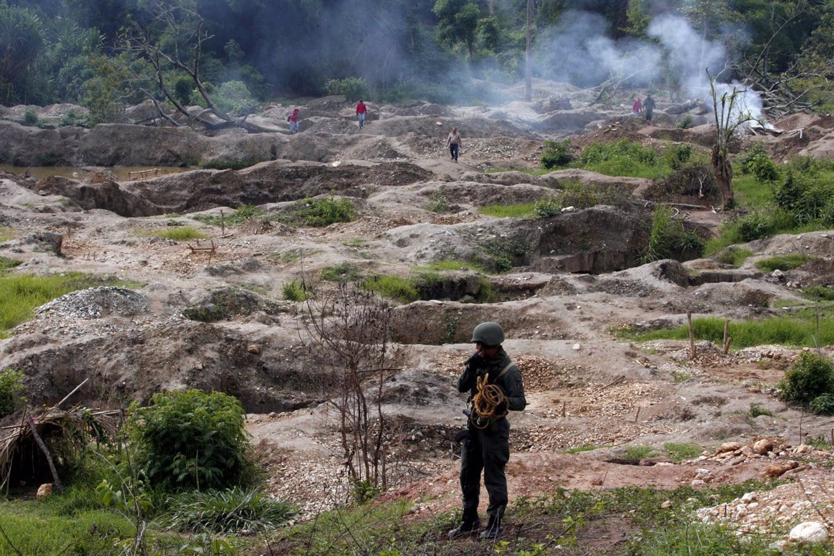 Al menos cuatro muertos tras el colapso de una mina en el sur de Venezuela