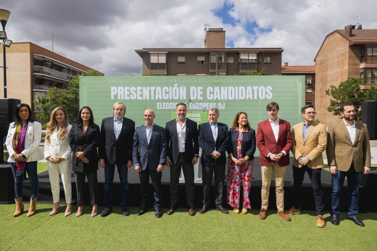 Jorge Buxadé, en la presentación de la candidatura de VOX para el 9J: «Sólo nosotros somos los europeístas. Ellos (PP y PSOE) han destruido Europa»