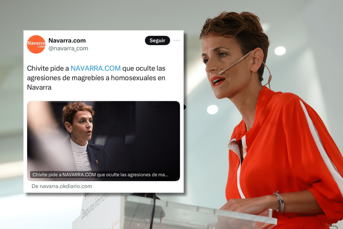 La presidenta socialista de Navarra pide a un medio local que oculte las agresiones de magrebíes a homosexuales