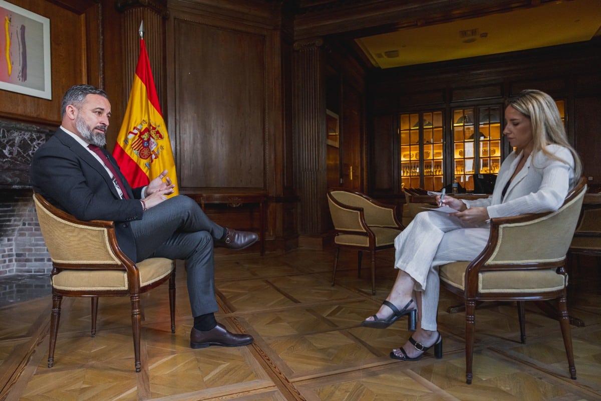 Santiago Abascal: «Los españoles esperan algún gesto de todas las instituciones en su defensa»