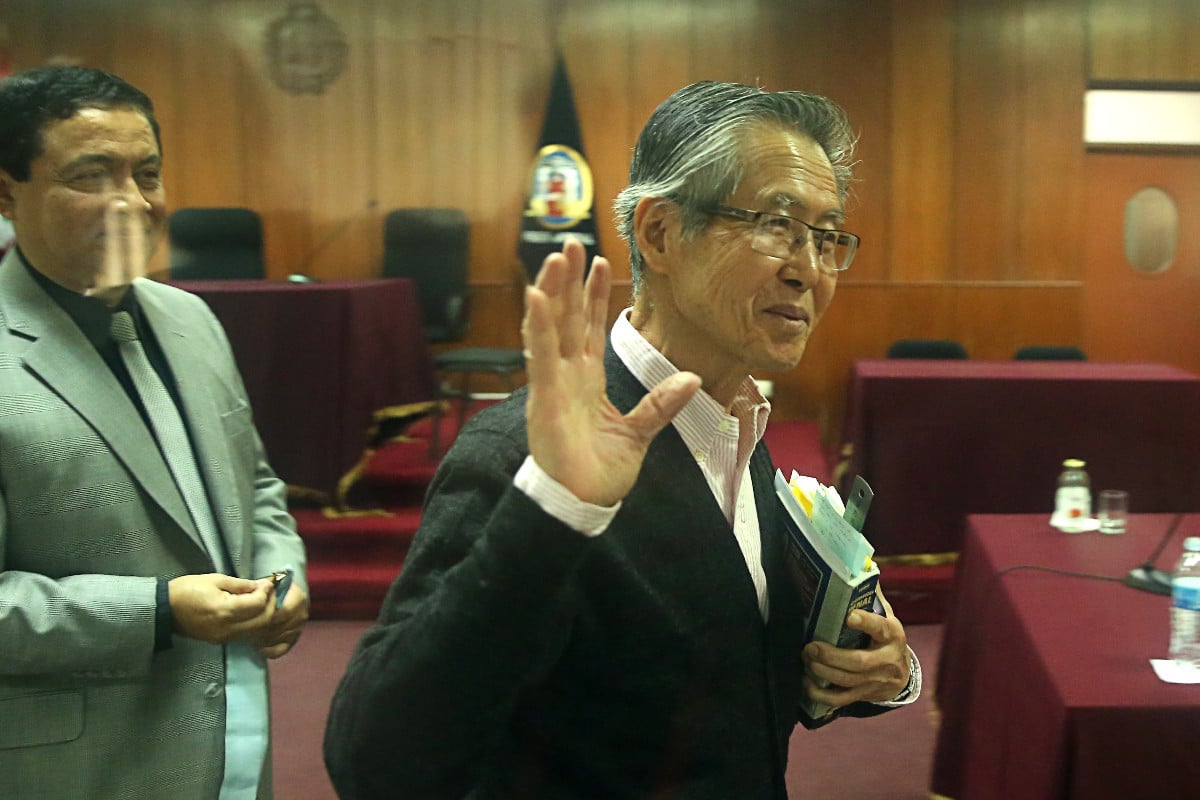 El expresidente Alberto Fujimori reaparece en la escena política peruana y no descarta presentarse a las presidenciales