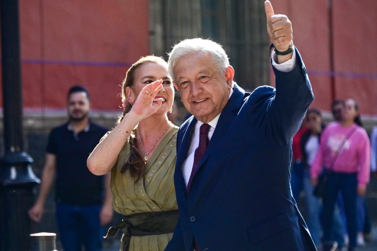 López Obrador felicita a Sheinbaum por su victoria «con un amplio margen» en las presidenciales en México