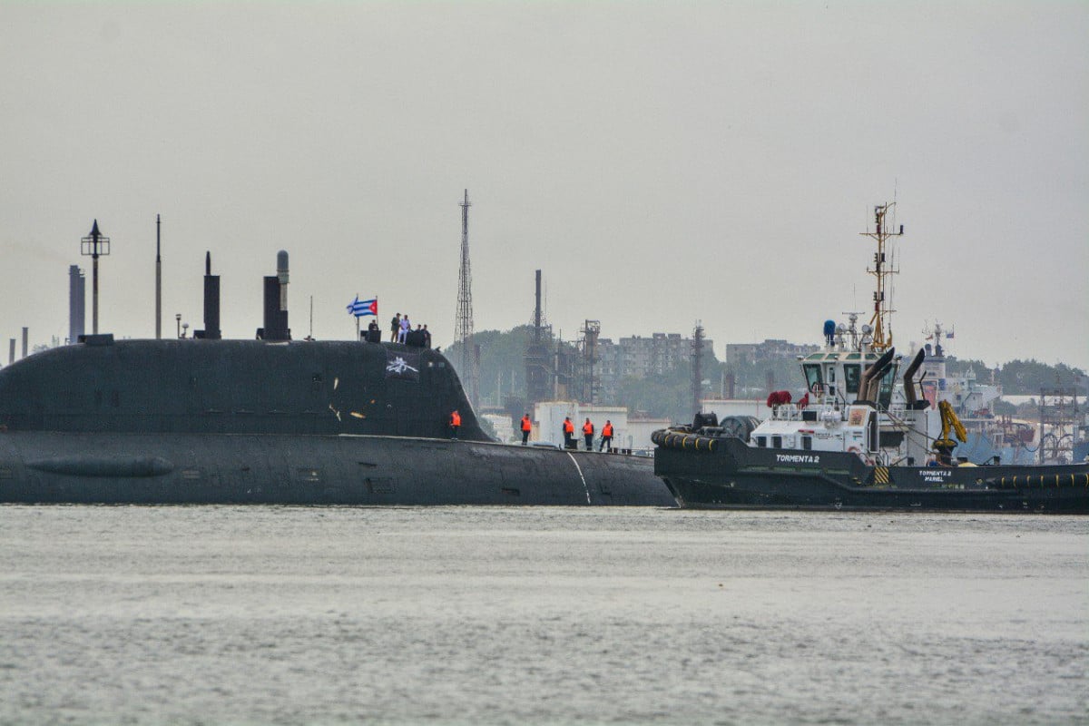 Una flota militar rusa encabezada por un submarino nuclear llega a Cuba para afianzar la «histórica relación» entre ambos países