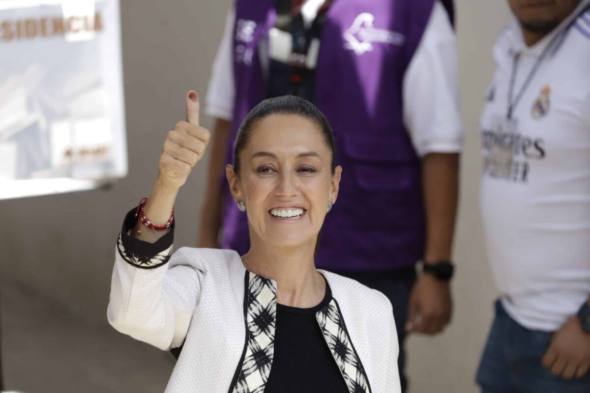 Sheinbaum se perfila como la próxima presidente de México