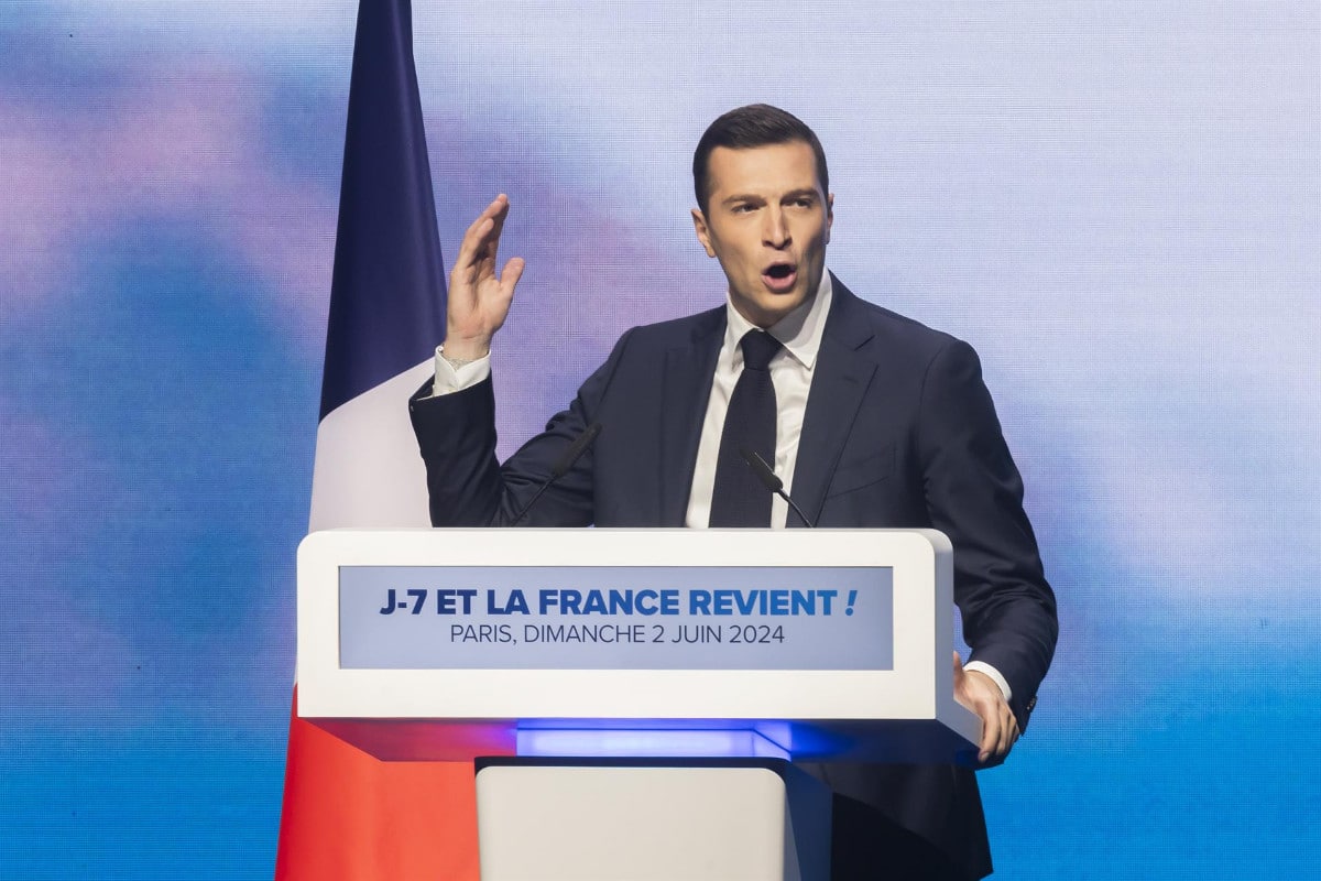 Bardella llama a los franceses a dar la mayoría absoluta a Agrupación Nacional en las próximas legislativas