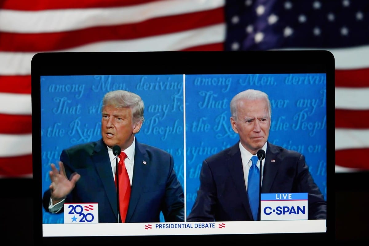 Trump y Biden se ven las caras cuatro años después en un debate a puerta cerrada en la cadena CNN