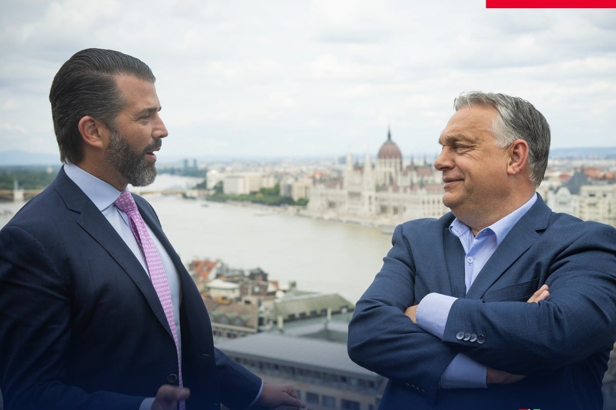 El hijo de Donald Trump defiende a Viktor Orbán: «Hungría es la última esperanza de Europa»