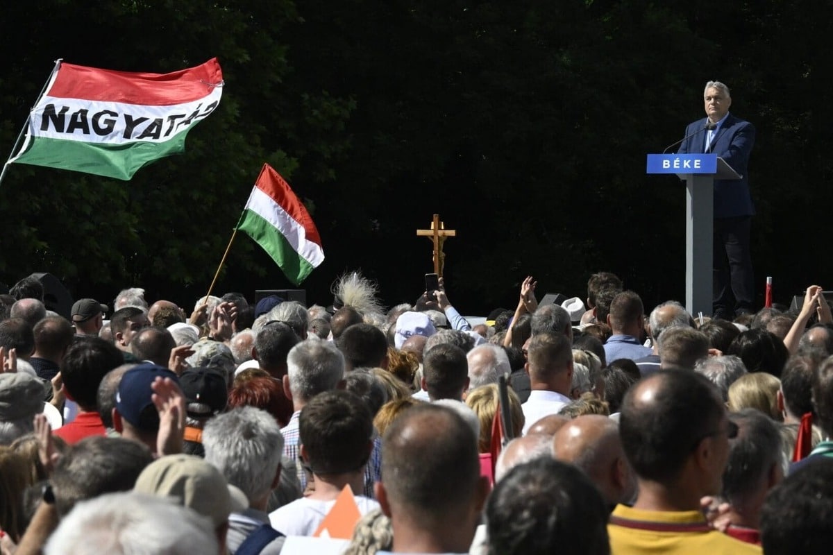 Orbán apela a la paz en su discurso previo a las elecciones europeas: «No moriremos por otros en tierras extranjeras»