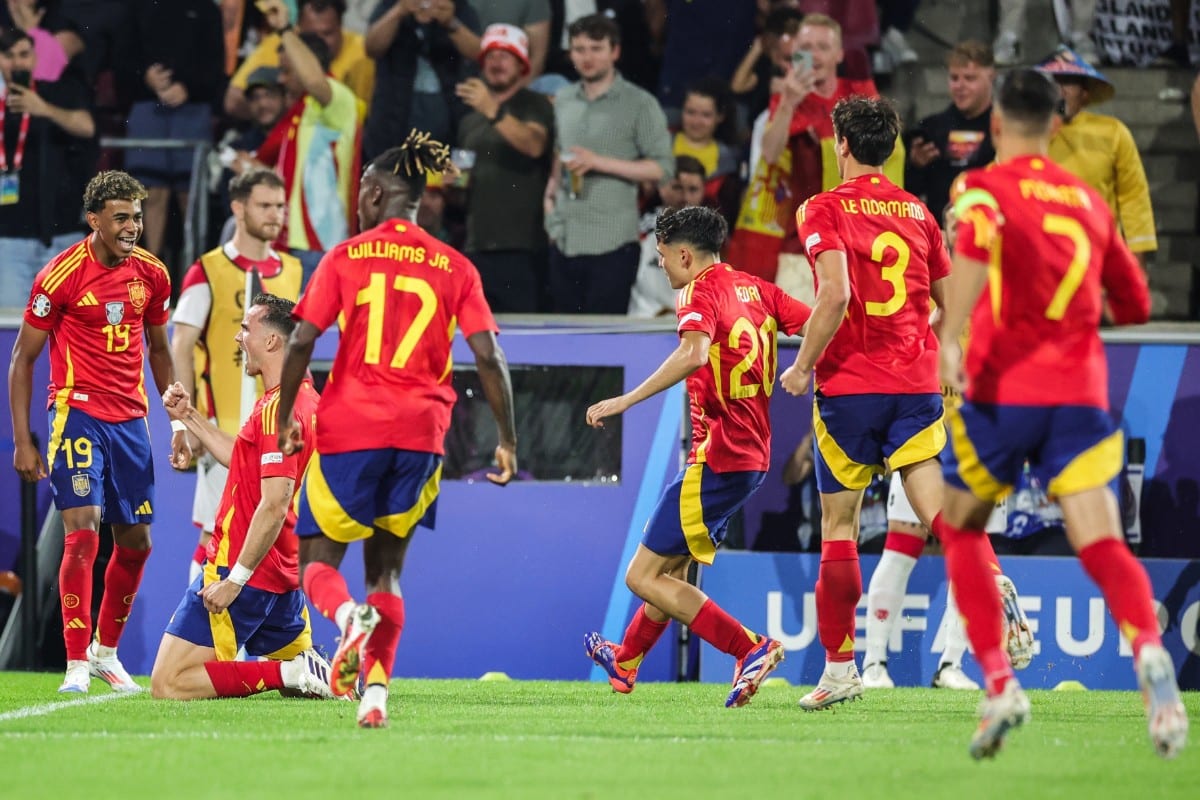 España vence a Georgia y se cita con Alemania en los cuartos de final de la Eurocopa