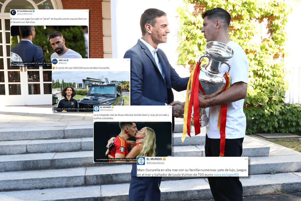 La ‘cacería’ de los medios oficialistas a jugadores de la selección tras la fría visita a Sánchez en la Moncloa