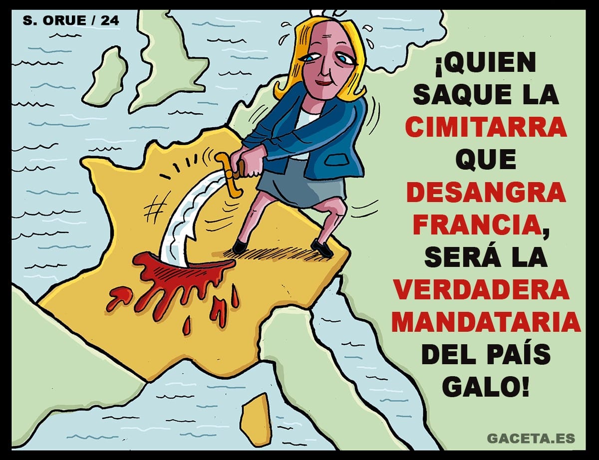 Le Pen arrasa a Macron en las legislativas de Francia