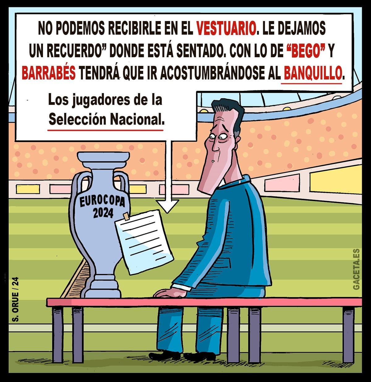 Los jugadores de la selección vetaron a Sánchez