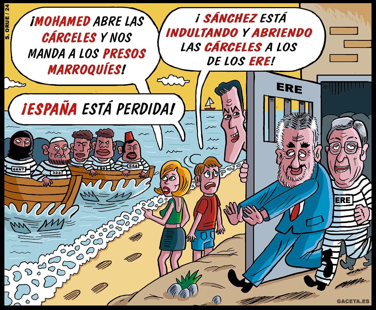 Si Mohamed VI abre las cárceles, Sánchez también