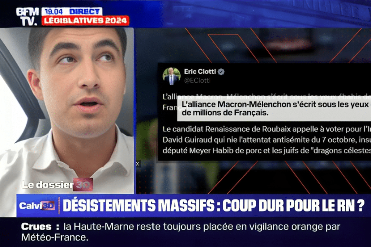 El presidente de las juventudes de Los Republicanos apoya al partido de Le Pen: «Es nuestro aliado natural»