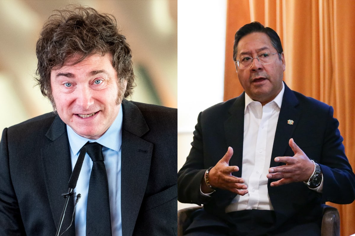 Arce carga contra el «negacionismo inaceptable» de Milei a propósito del «intento golpista» en Bolivia