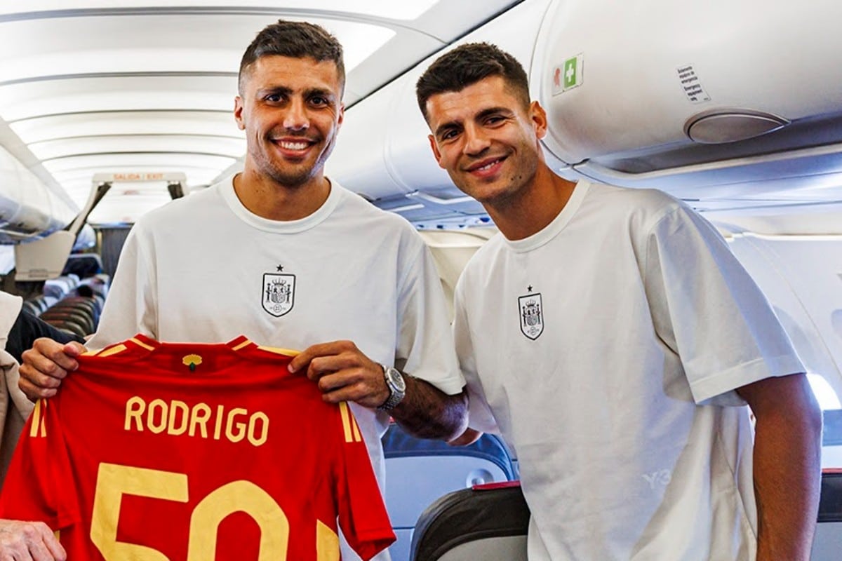 El Gobierno de Gibraltar celebra la sanción de la UEFA a Rodri y Morata por sus cánticos «profundamente ofensivos»