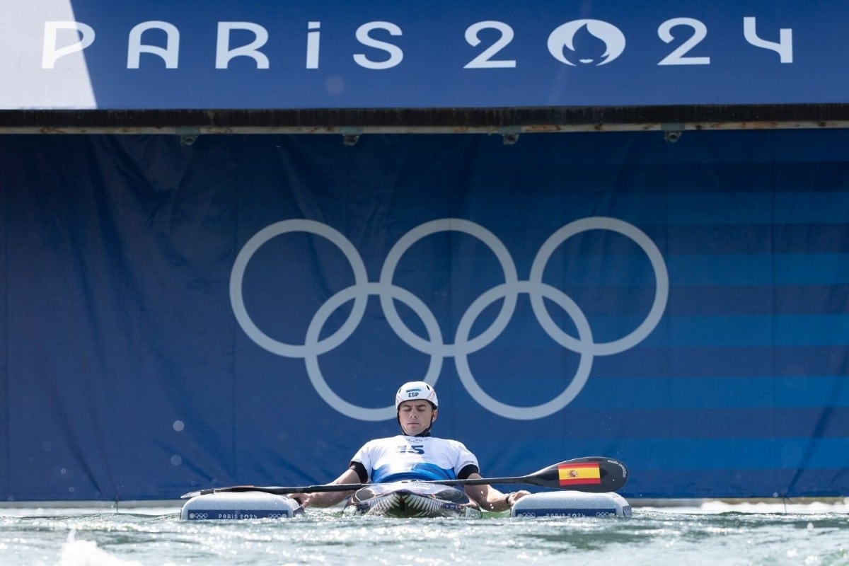 El piragüista español Pau Echaniz logró la medalla de bronce en K1 en los JJOO